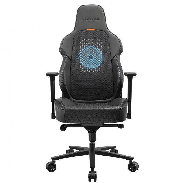 Комп'ютерне крісло для геймера Cougar NxSys Aero Black