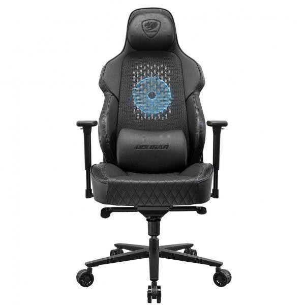 Комп'ютерне крісло для геймера Cougar NxSys Aero Black