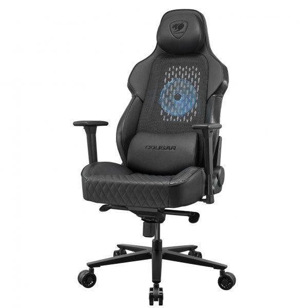 Комп'ютерне крісло для геймера Cougar NxSys Aero Black