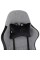 Комп'ютерне крісло для геймера GT Racer X-2324 Fabric Gray/Black Suede