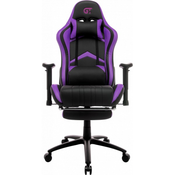 Комп'ютерне крісло для геймера GT Racer X-2534-F black/violet
