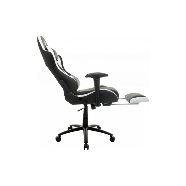 Комп'ютерне крісло для геймера GT Racer X-2534-F black/white