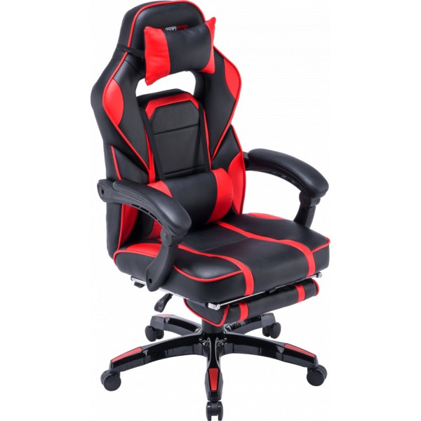 Комп'ютерне крісло для геймера GT Racer X-2749-1 black/red
