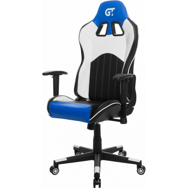 Комп'ютерне крісло для геймера GT Racer X-5813 black/blue/white