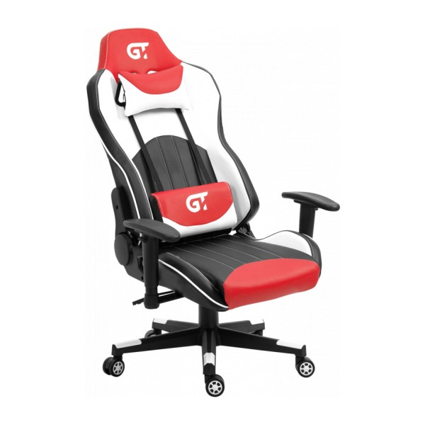 Комп'ютерне крісло для геймера GT Racer X-5813 black/red/white