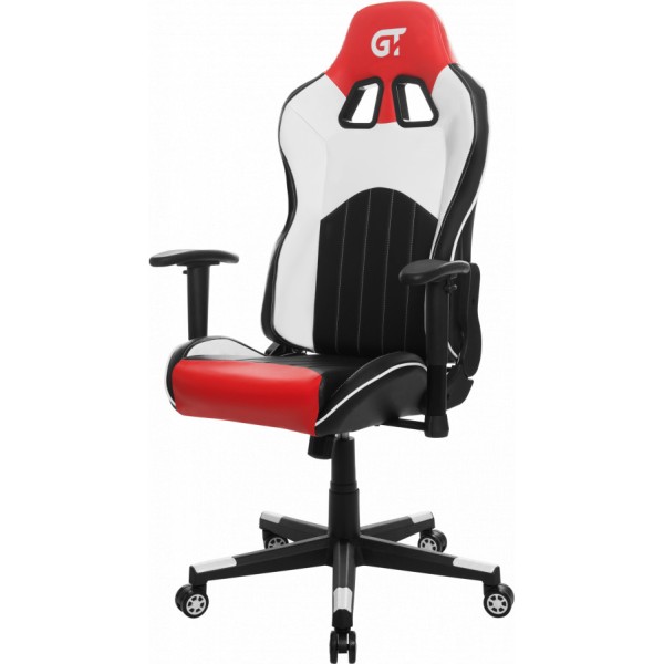 Комп'ютерне крісло для геймера GT Racer X-5813 black/red/white