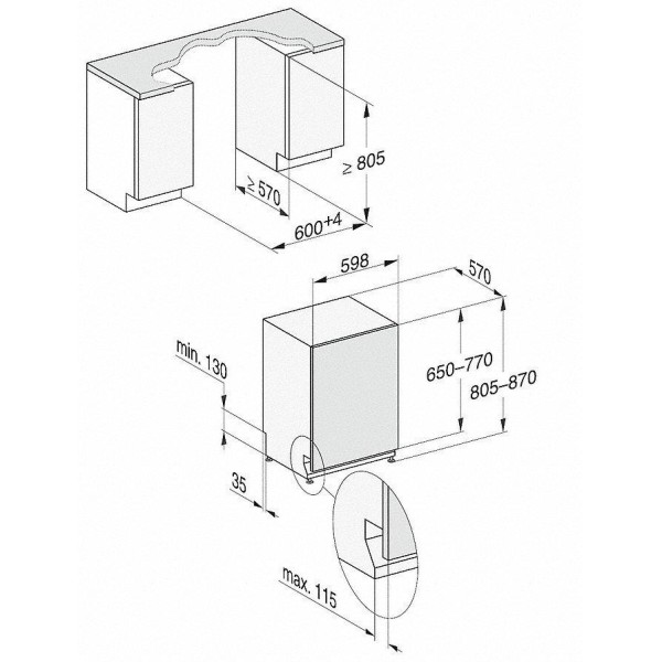 Посудомийна машина Miele G 7790 SCVi K2O