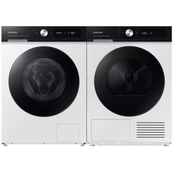 Комплект пральної та сушильної машини Samsung Bespoke 11 AI Control Ecobubble SpaceMax 9 AI Dry F-11B170B7445G