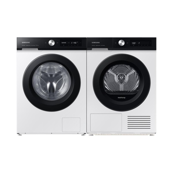 Комплект пральної та сушильної машини Samsung Bespoke 11 Ecobubble SpaceMax 9 AI Control F-504CAE5245AE