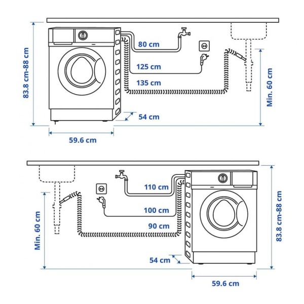 Пральна машина автоматична IKEA 205.788.11