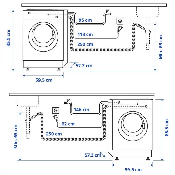 Пральна машина автоматична IKEA 605.237.65