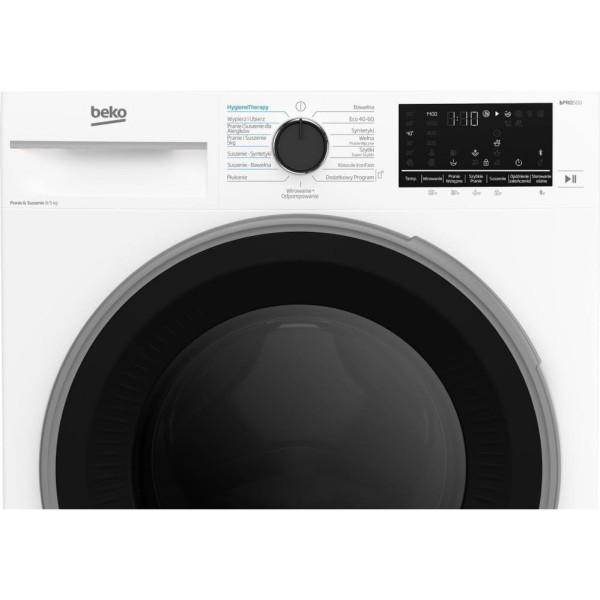 Прально-сушильна машина автоматична Beko B5DFT584427WPB