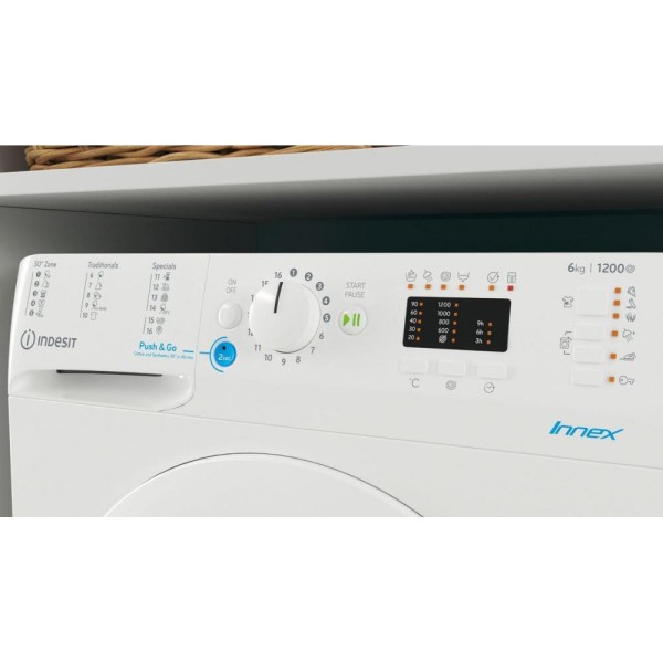 Пральна машина автоматична Indesit BWSA 61251 W EU N