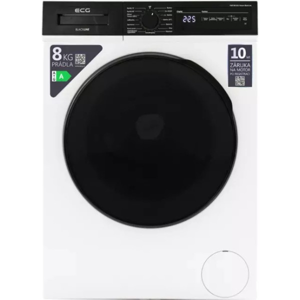 Пральна машина автоматична ECG EWF 801202 iSteam BlackLine
