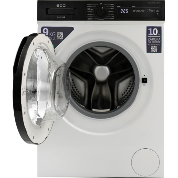 Пральна машина автоматична ECG EWF 901400 iSteam BlackLine