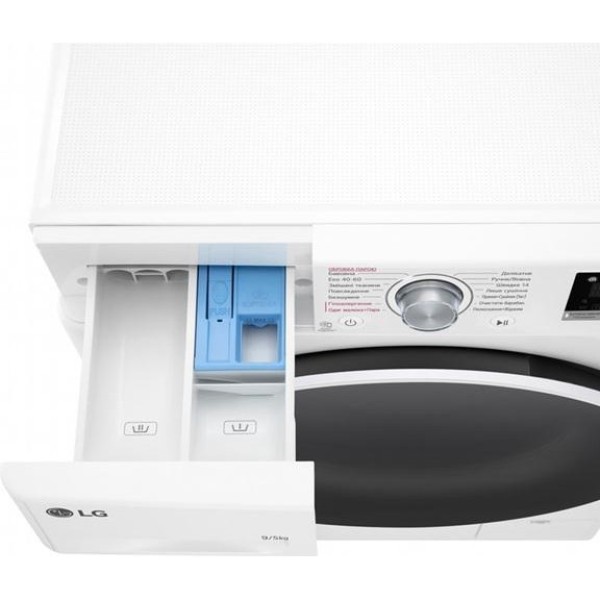 Прально-сушильна машина автоматична LG F2V3FG0W