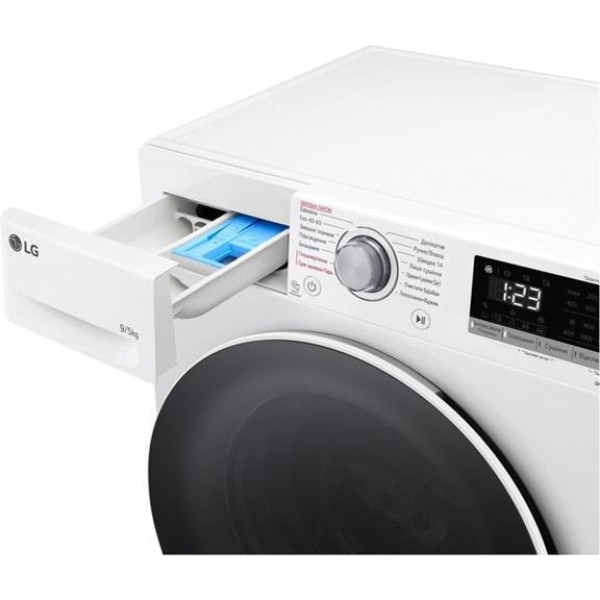 Прально-сушильна машина автоматична LG F2V3FG0W