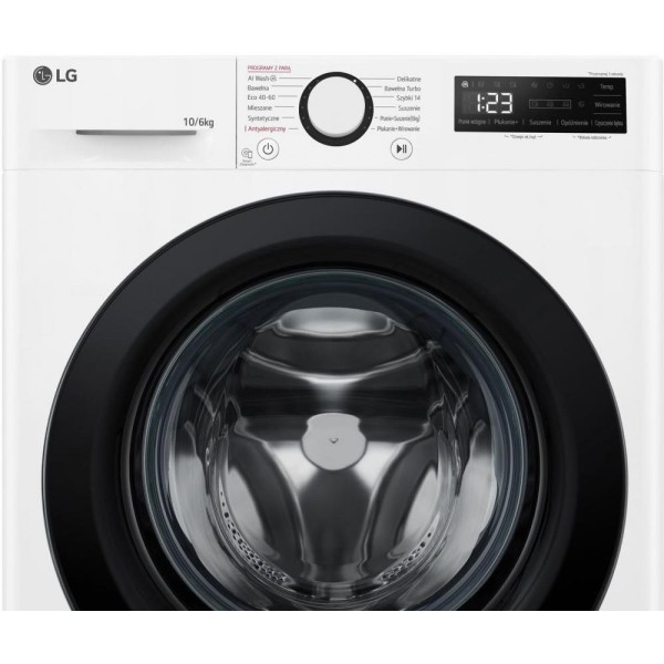 Прально-сушильна машина автоматична LG F4D06506W