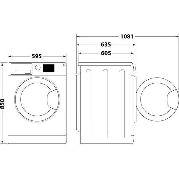 Пральна машина автоматична Whirlpool FFB 11469 BV UA