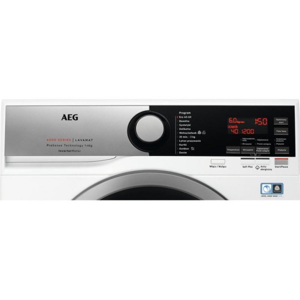 Пральна машина автоматична AEG MEL6SN126X