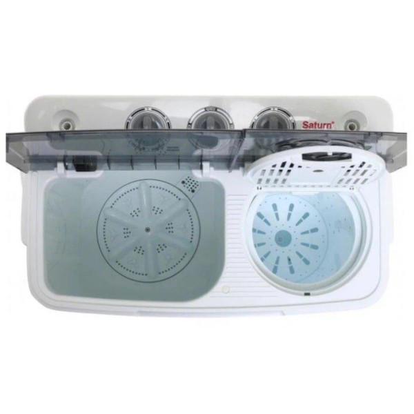 Пральна машина напівавтомат Saturn ST-WM0623 Gray