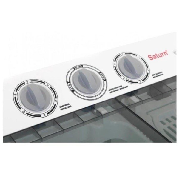 Пральна машина напівавтомат Saturn ST-WM0623 Gray