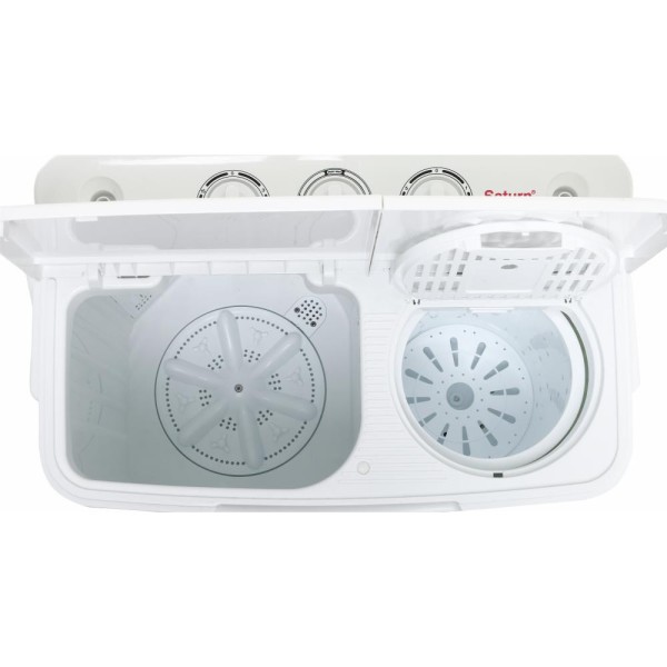 Пральна машина напівавтомат Saturn ST-WM0623 White