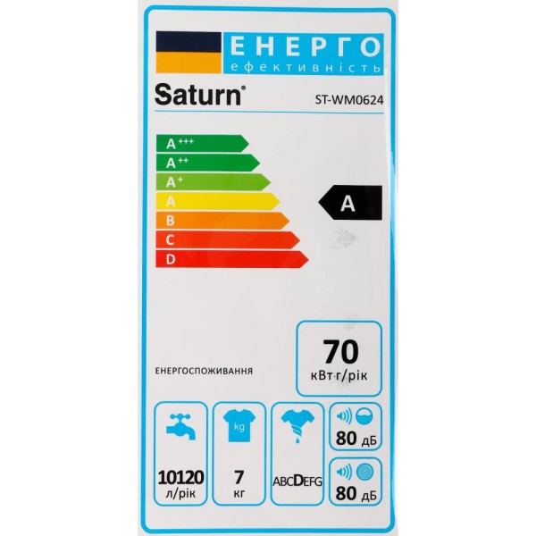 Пральна машина напівавтомат Saturn ST-WM0624 Black