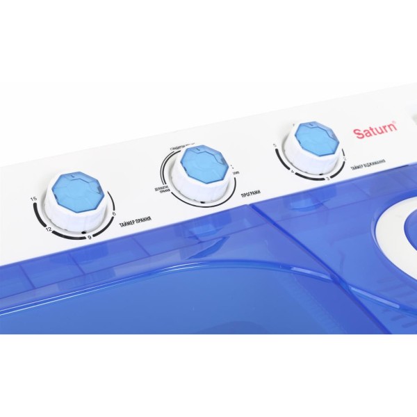 Пральна машина напівавтомат Saturn ST-WM0624 Blue