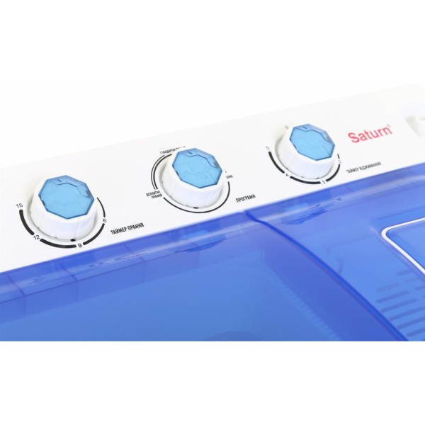 Пральна машина напівавтомат Saturn ST-WM0626 Blue