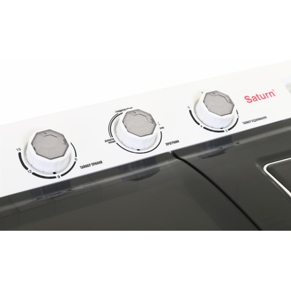 Пральна машина напівавтомат Saturn ST-WM0626 Grey