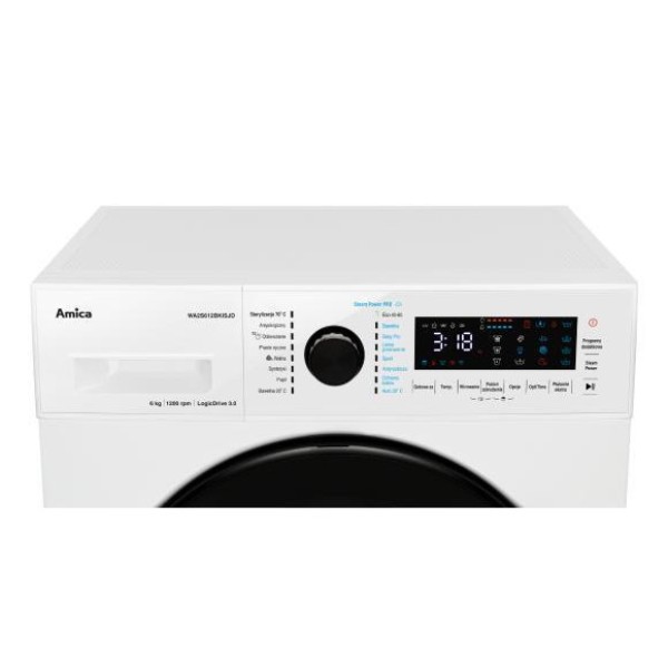 Пральна машина автоматична Amica WA2S612BKiSJD