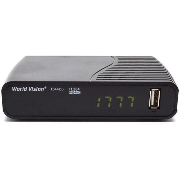 Ресивер наземного мовлення World Vision T644D3 FM