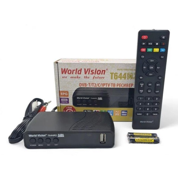 Ресивер наземного мовлення World Vision T644M2 FM