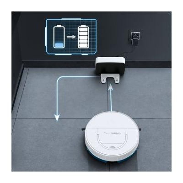 Робот-пилосос з вологим прибиранням Rowenta X-plorer Serie 130 AI Animal & Allergy RR9077WH