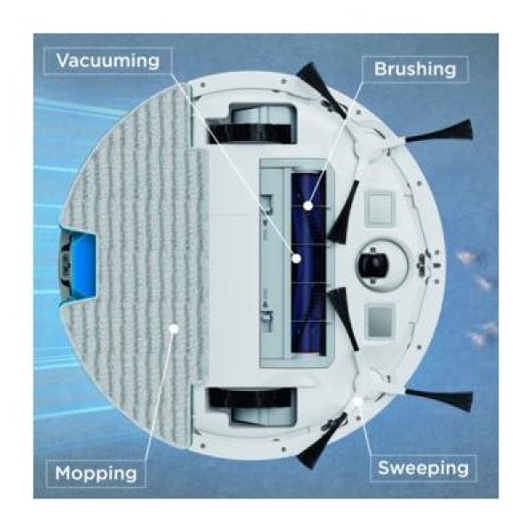 Робот-пилосос з вологим прибиранням Rowenta X-plorer Serie 130 AI Animal & Allergy RR9077WH