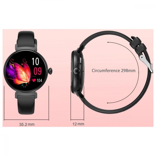 Смарт-годинник Oukitel BT30 Black (6931940742269)