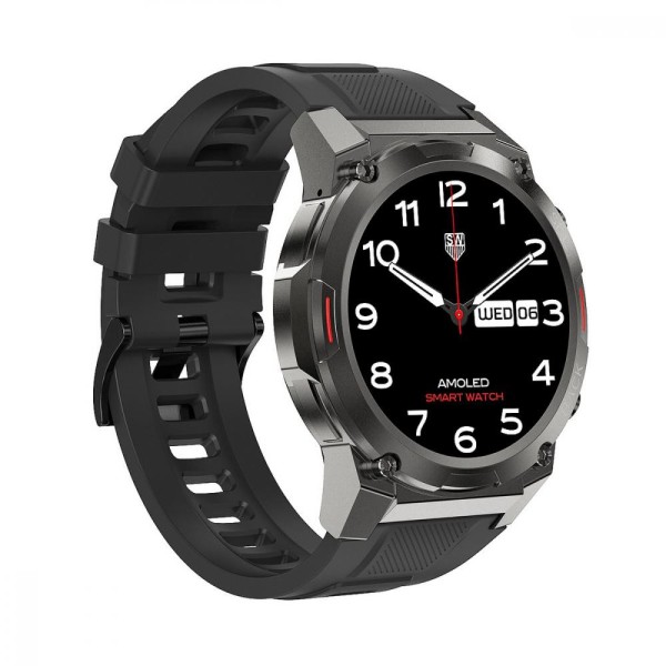 Смарт-годинник Oukitel BT50 Black (6931940742276)