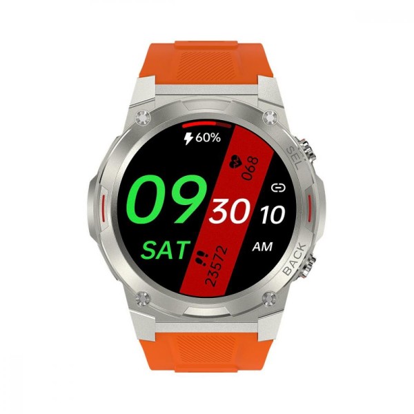 Смарт-годинник Oukitel BT50 Silver (6931940742283)