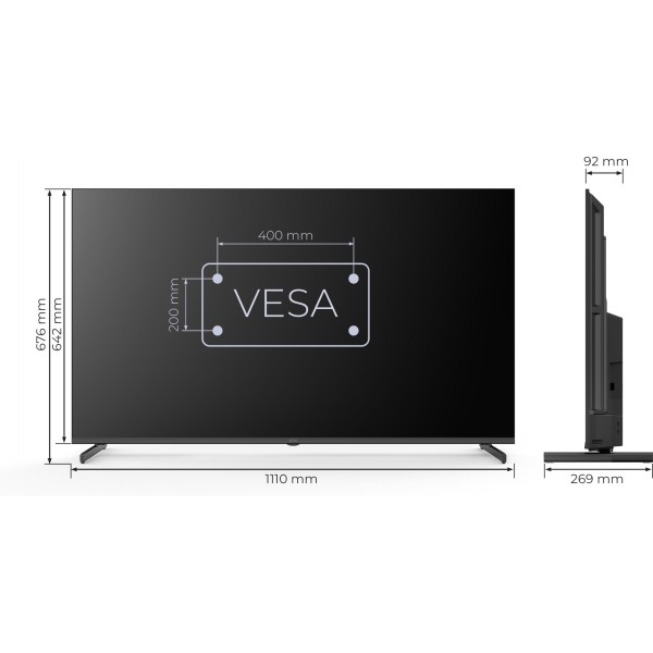 Телевізор KIVI 50'' UHD Optima L5 HDR (50U710QB)