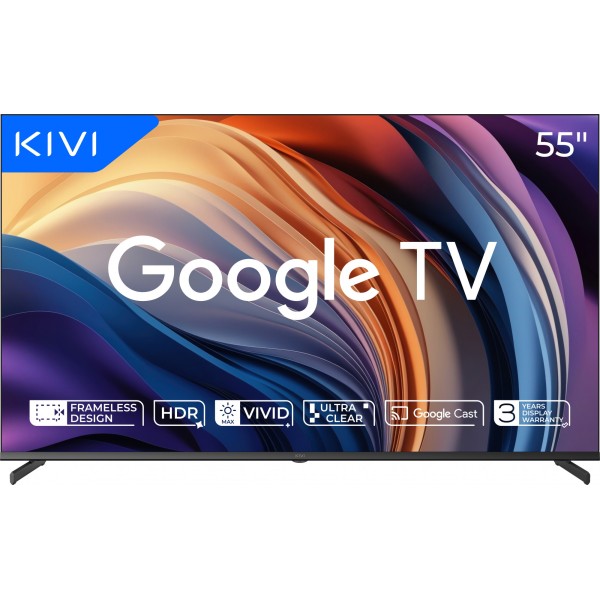 Телевізор KIVI 55'' UHD Optima L5 HDR (55U710QB)