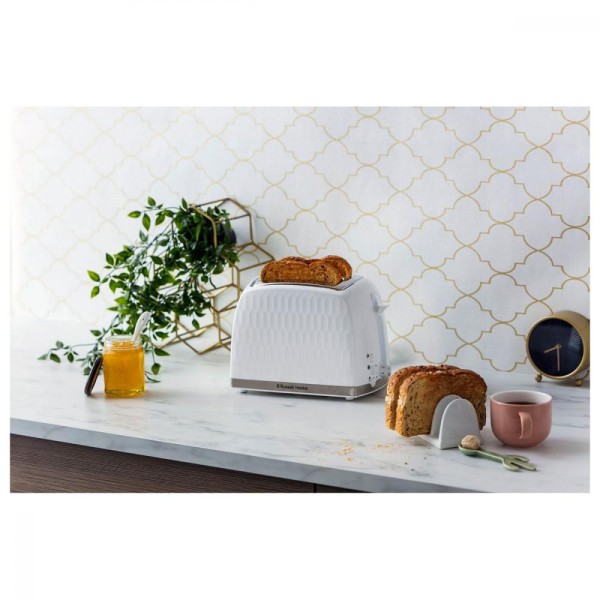 Тостер Russell Hobbs Honeycomb White 26060-56