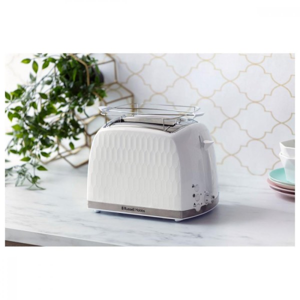 Тостер Russell Hobbs Honeycomb White 26060-56