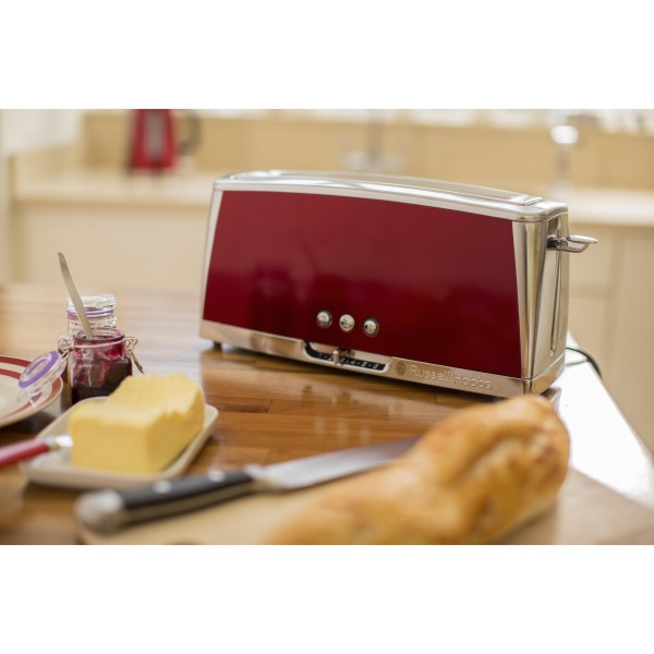 Тостер Russell Hobbs Luna Solar Red 23250-56
