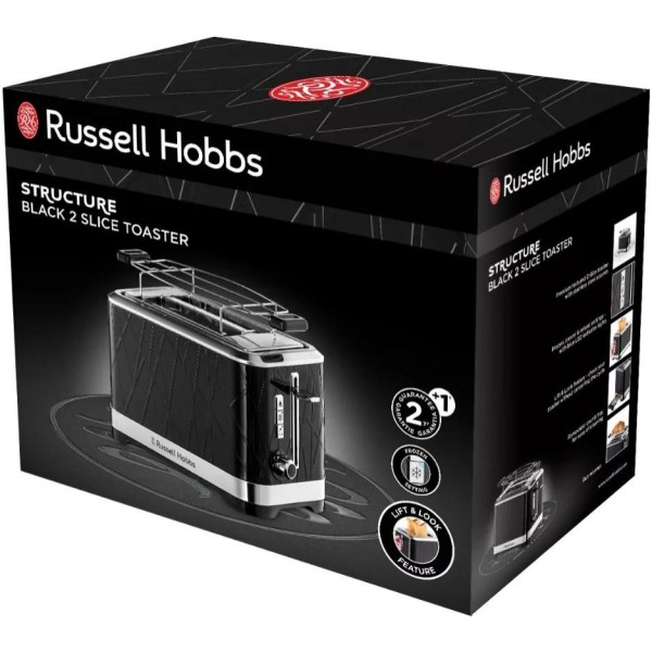 Тостер Russell Hobbs Structure Black 28091-56