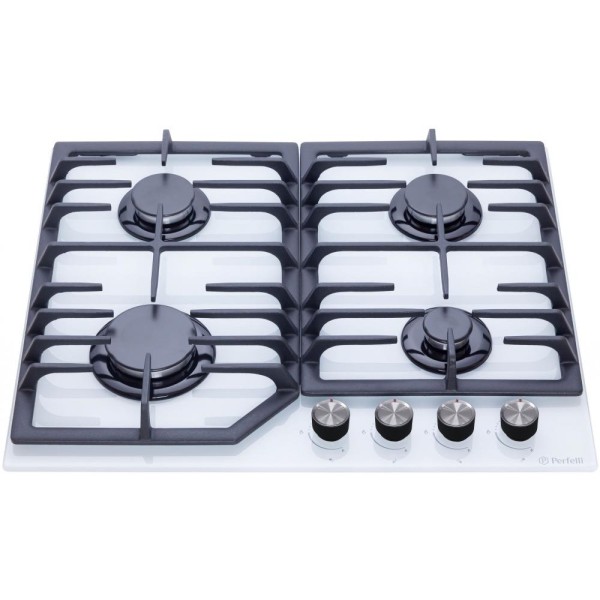 Варильна поверхня газова Perfelli DIAMOND G69C BIANCO