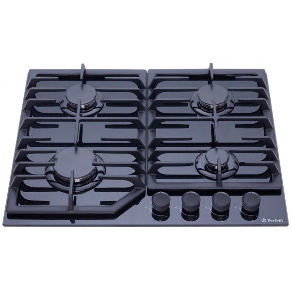 Варильна поверхня газова Perfelli DIAMOND G69C NERO