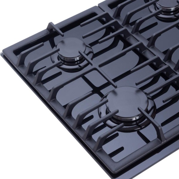 Варильна поверхня газова Perfelli DIAMOND G69C NERO