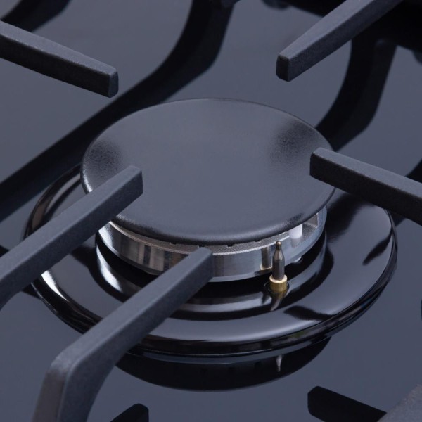 Варильна поверхня газова Perfelli DIAMOND G69C NERO