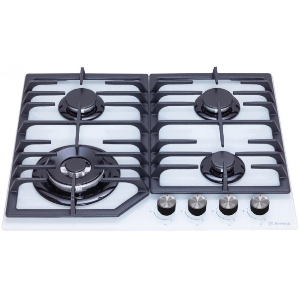 Варильна поверхня газова Perfelli DIAMOND GW69C BIANCO